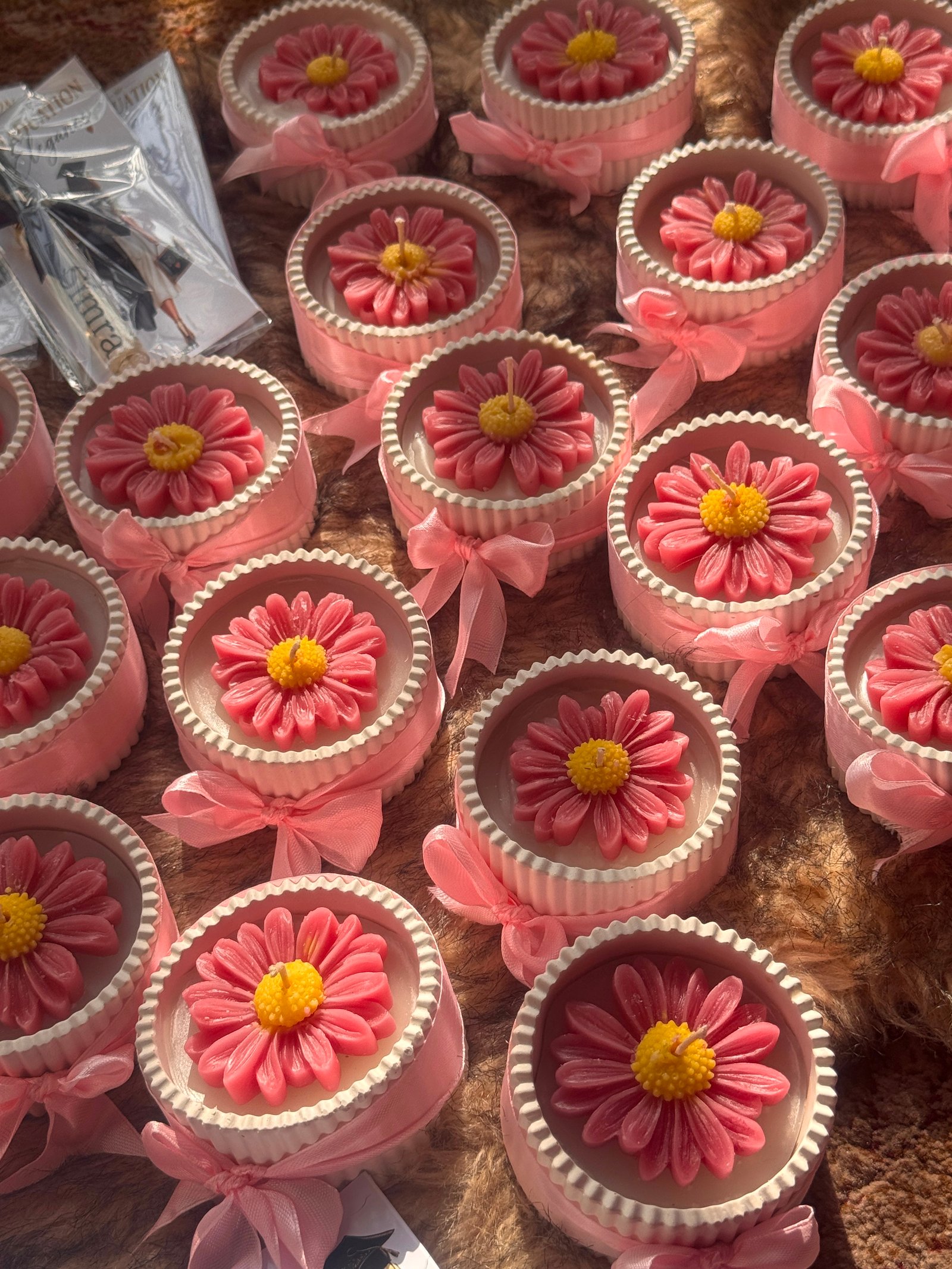 Daisy ceramic pot