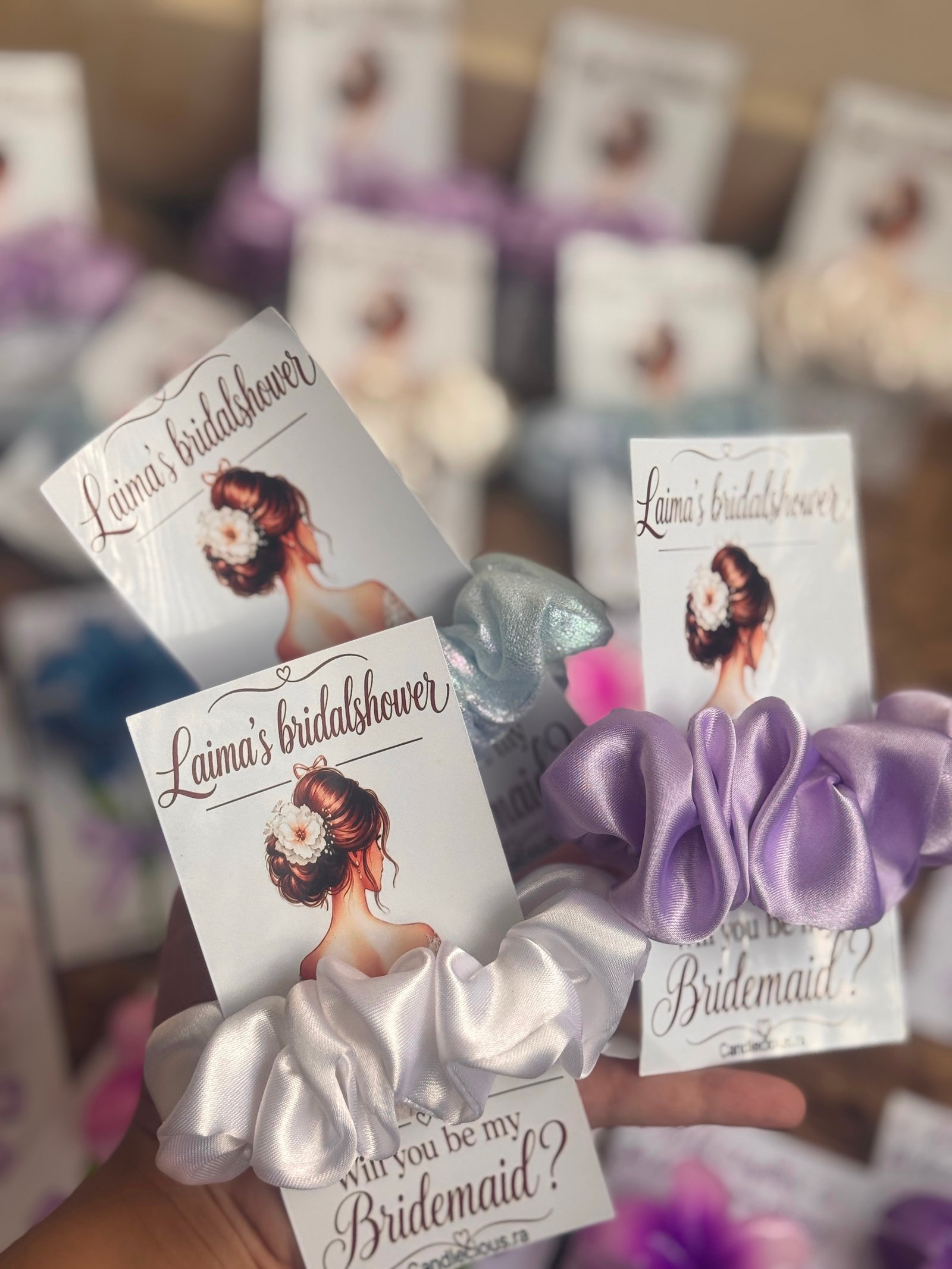 Scrunchie cards